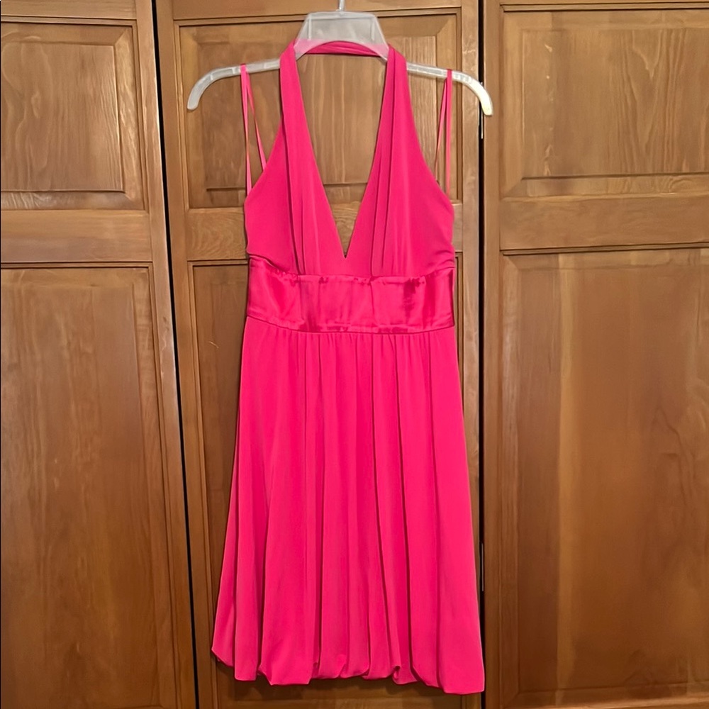 Barbie Pink Halter Dress Max and Cleo size 6